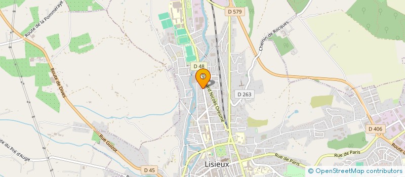 localisation de l'entreprise SCI MARODT à LISIEUX