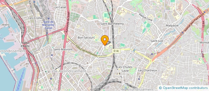 localisation de l'entreprise SCI MAROGI à MARSEILLE
