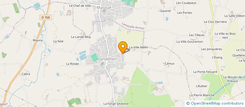 localisation de l'entreprise SCI MAROGO  LANDEHEN