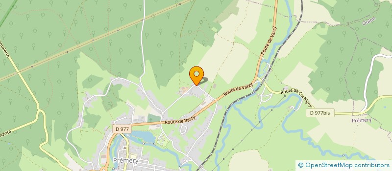 localisation de l'entreprise SCI MAROL  PREMERY