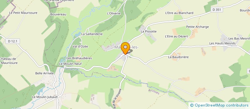 localisation de l'entreprise SCI MAROLLES INVESTISSEMENTS à MAROLLES-LES-BUIS