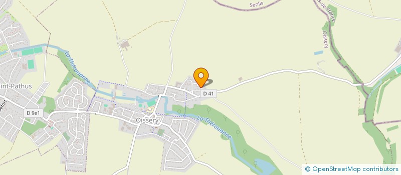 localisation de l'entreprise SCI MAROM  OISSERY