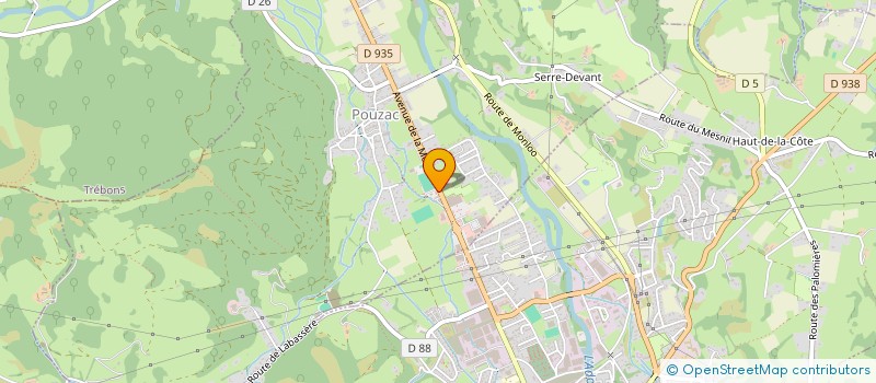 localisation de l'entreprise SCI MARONESE  POUZAC