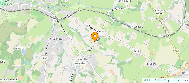 localisation de l'entreprise SCI MARORA  GONNEVILLE-SUR-MER