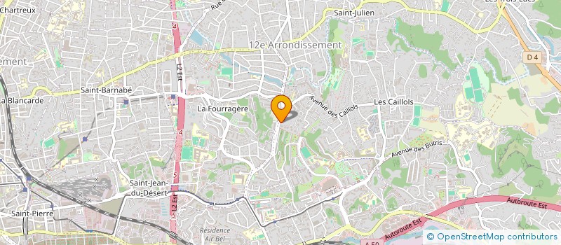 localisation de l'entreprise SCI MARORO à MARSEILLE
