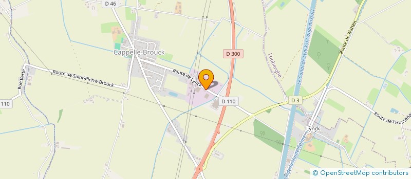 localisation de l'entreprise SCI MAROSCOU  CAPPELLE-BROUCK