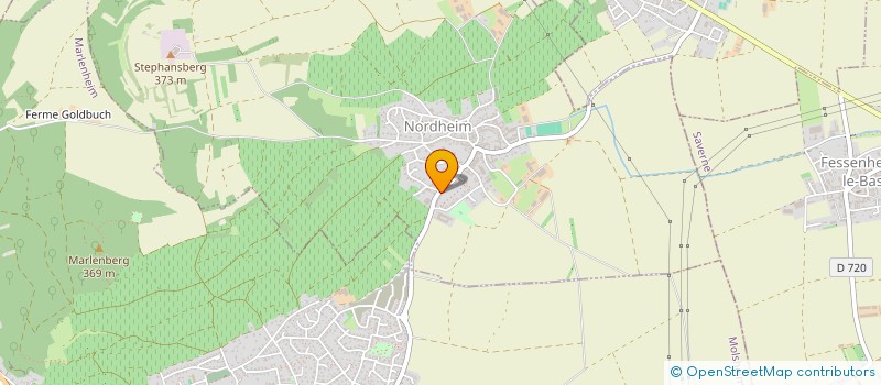 localisation de l'entreprise SCI MAROSIALE  MARLENHEIM