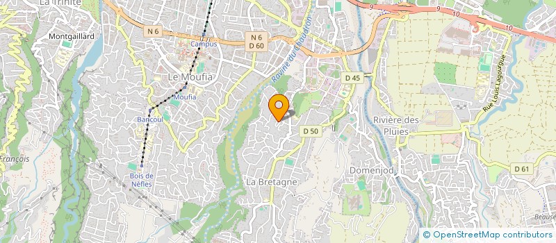 localisation de l'entreprise SCI MAROT BERTHA HAJANGUA I à SAINT-DENIS