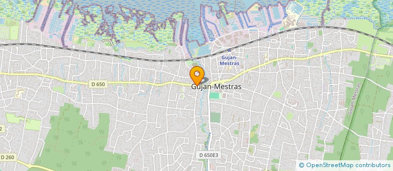 localisation de l'entreprise SCI MAROT LAFRANQUE  GUJAN-MESTRAS