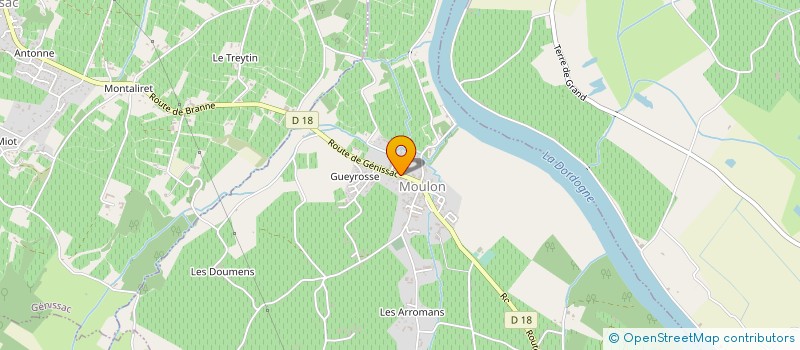 localisation de l'entreprise SCI MAROTO  MOULON