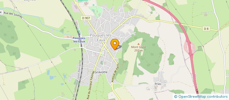 localisation de l'entreprise SCI MAROY IMMOBILIER  POUGUES-LES-EAUX