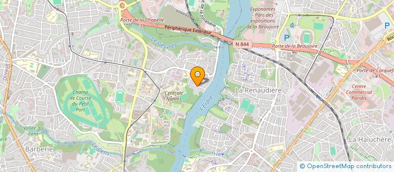 localisation de l'entreprise SCI MARPA à NANTES