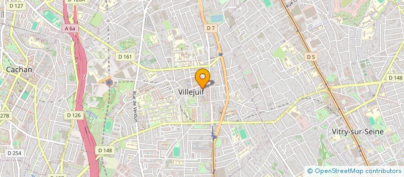 localisation de l'entreprise SCI MARPAUL à VILLEJUIF