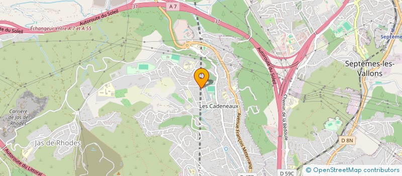 localisation de l'entreprise SCI MARPHIL à LES PENNES-MIRABEAU