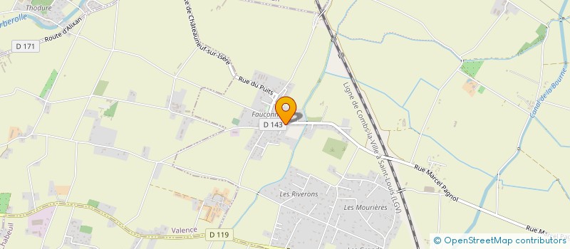 localisation de l'entreprise SCI MARPISO à CHABEUIL