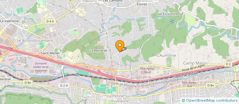 localisation de l'entreprise SCI MARPIVIC à MARSEILLE