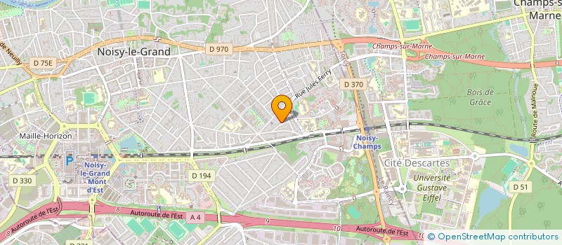 localisation de l'entreprise SCI.MARPLE  NOISY-LE-GRAND