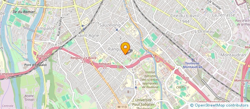localisation de l'entreprise SCI MARPORTES à TOULOUSE