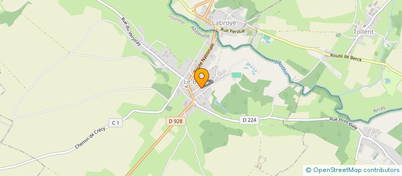 localisation de l'entreprise SCI MARQUE  LE BOISLE