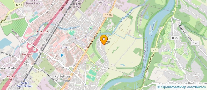 localisation de l'entreprise SCI MARQUE  PORTET-SUR-GARONNE