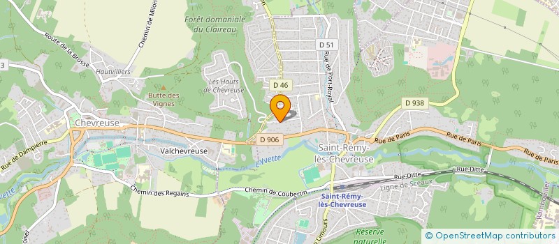 localisation de l'entreprise SCI MARQUENVAL  SAINT-REMY-LES-CHEVREUSE