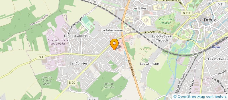 localisation de l'entreprise SCI MARQUES - 103 - VOLTAIRE à VERNOUILLET