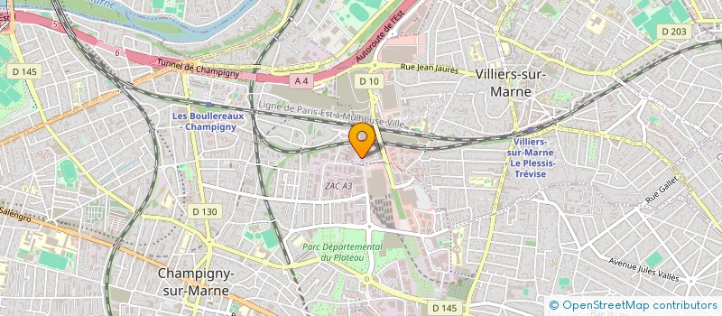 localisation de l'entreprise SCI MARQUES  VILLIERS-SUR-MARNE