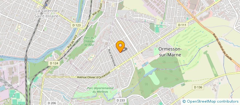 localisation de l'entreprise SCI MARQUES & CO  ORMESSON-SUR-MARNE