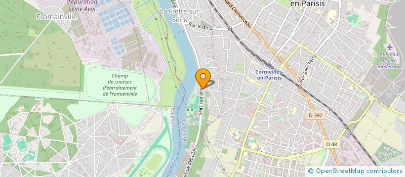 localisation de l'entreprise SCI MARQUES FAMILY  LA FRETTE-SUR-SEINE