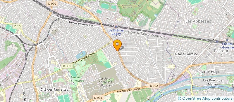 localisation de l'entreprise SCI MARQUES FRERES à NEUILLY-SUR-MARNE