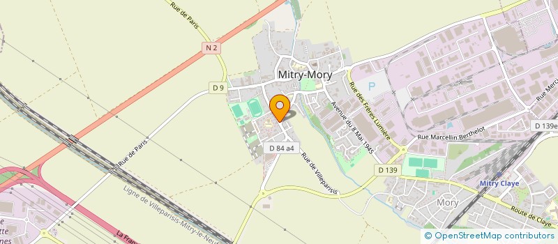 localisation de l'entreprise SCI MARQUES RODRIGUES  MITRY-MORY