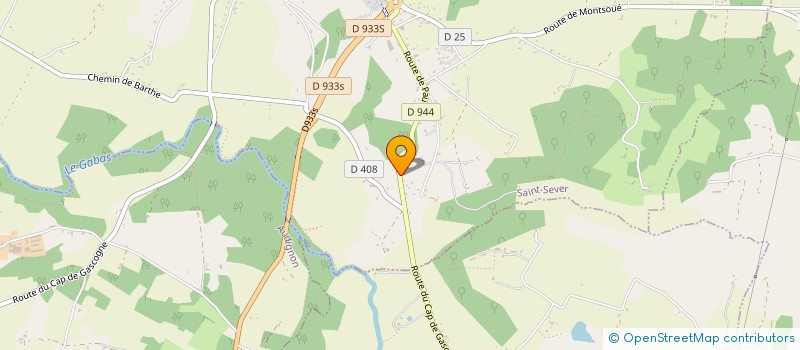 localisation de l'entreprise SCI MARQUEZE  EYRES-MONCUBE