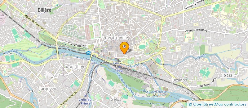 localisation de l'entreprise SCI MARQUIS à PAU