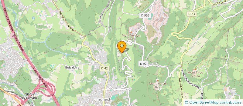 localisation de l'entreprise SCI MARQUIS DES MONTS D'OR  LIMONEST