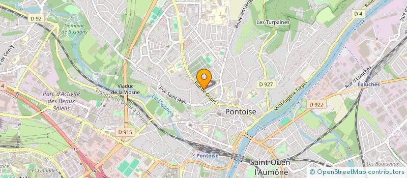 localisation de l'entreprise SCI MARQUISE  PONTOISE