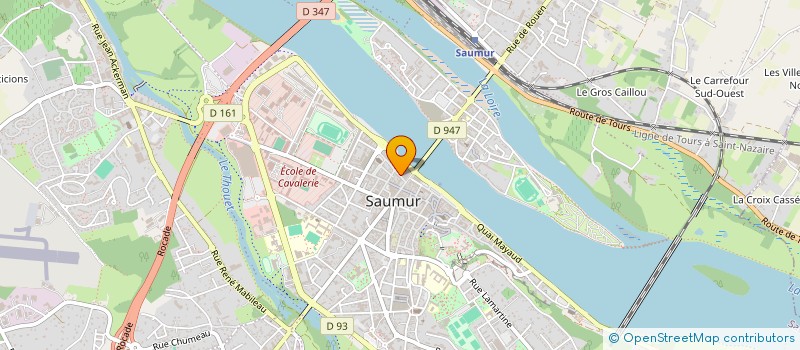 localisation de l'entreprise SCI MARQUISE  SAUMUR