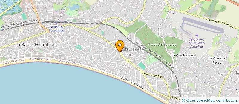 localisation de l'entreprise SCI MARQUISES  LA BAULE-ESCOUBLAC