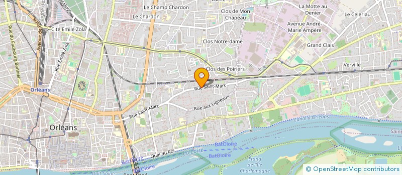 localisation de l'entreprise SCI MARQUISOURS  ORLEANS