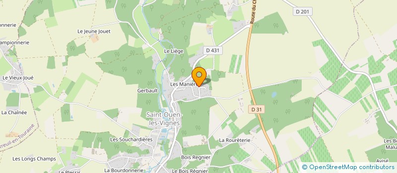 localisation de l'entreprise SCI MARQUISSOH  SAINT-OUEN-LES-VIGNES
