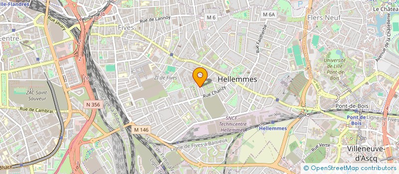 localisation de l'entreprise SCI MARQUIZEAU à LILLE