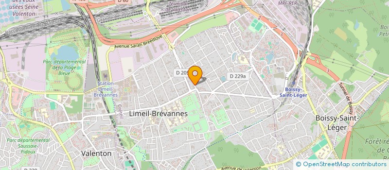 localisation de l'entreprise SCI MARRACHE à LIMEIL-BREVANNES