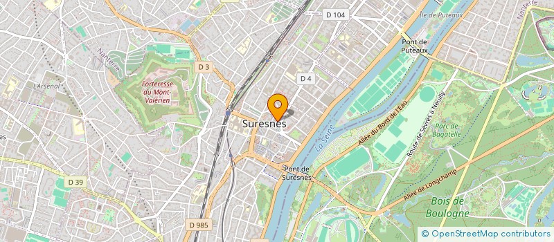 localisation de l'entreprise SCI MARRACQ à SURESNES