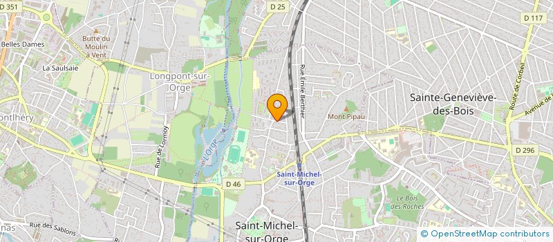 localisation de l'entreprise SCI MARRON IMMOBILIER  SAINT-MICHEL-SUR-ORGE