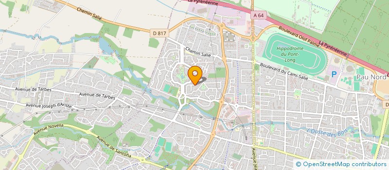 localisation de l'entreprise SCI MARROU à LONS