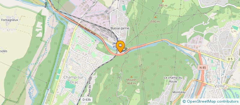 localisation de l'entreprise SCI MARRY  NOTRE-DAME-DE-MESAGE