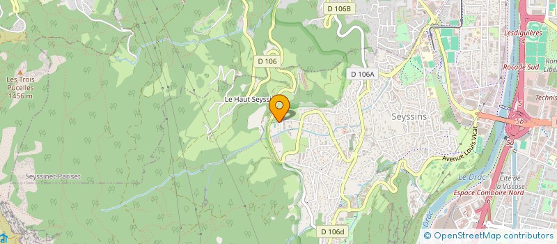 localisation de l'entreprise SCI MARS 2006 à SEYSSINS