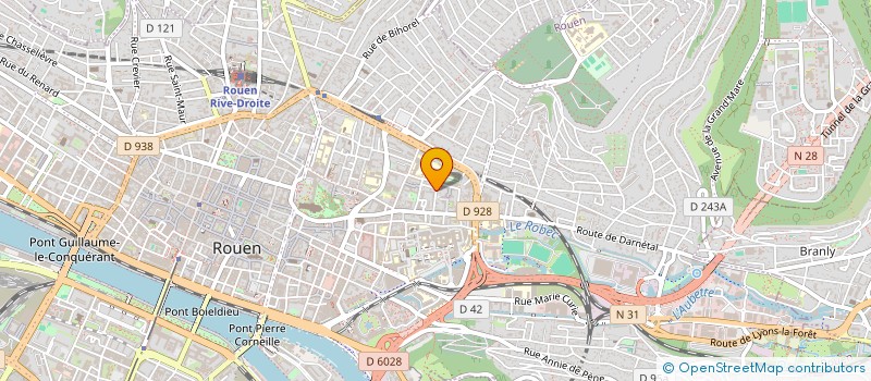 localisation de l'entreprise SCI MARS  ROUEN