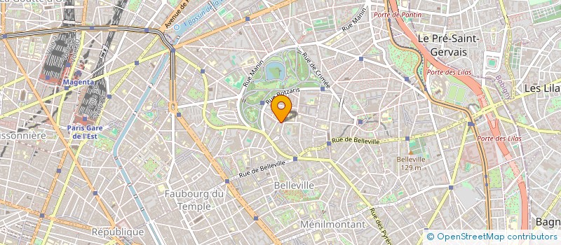 localisation de l'entreprise SCI MARS LOBB  PARIS