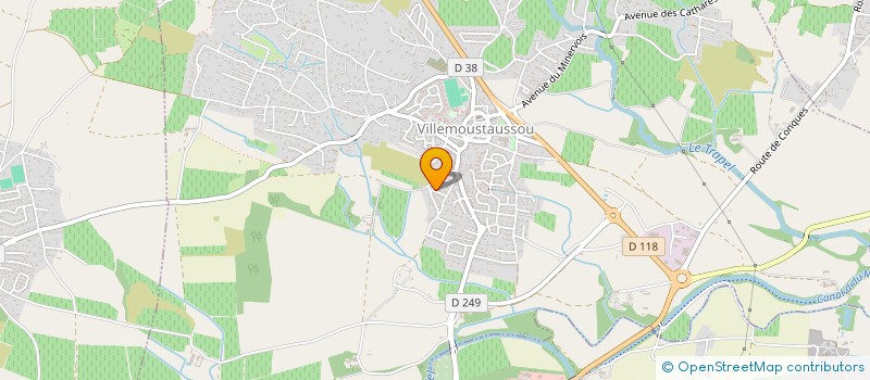 localisation de l'entreprise SCI MARS30 à VILLEMOUSTAUSSOU