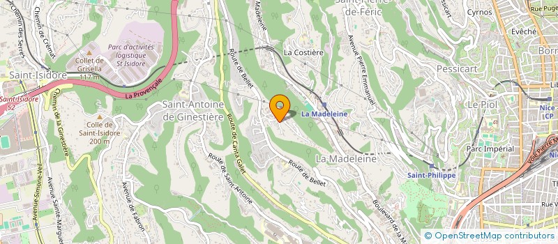 localisation de l'entreprise SCI MARSALA à NICE